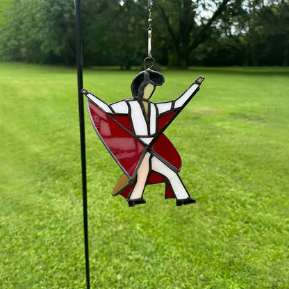 🔥LAST DAY 59% OFF -💃🤘 "Dancing Queen" Stained Glass Spinner